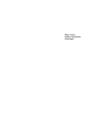Cover image: Goldene Schachzeiten 2nd edition 9783110020953