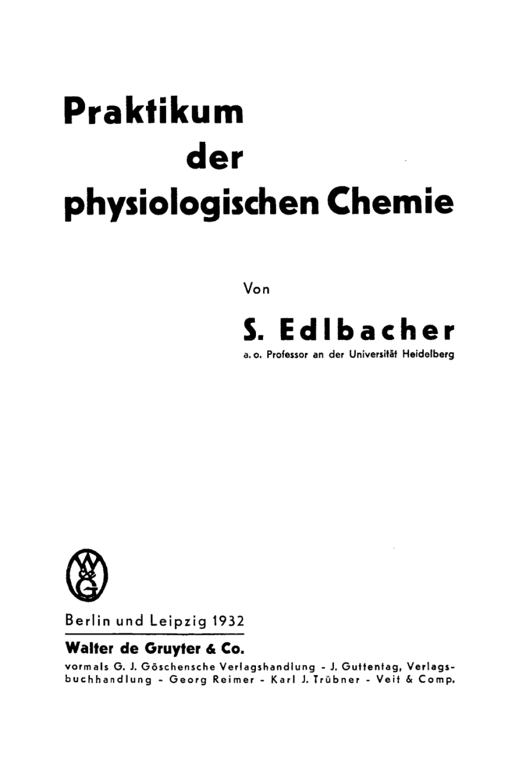ISBN 9783111271330 product image for Praktikum der physiologischen Chemie - 1st Edition (eBook) | upcitemdb.com