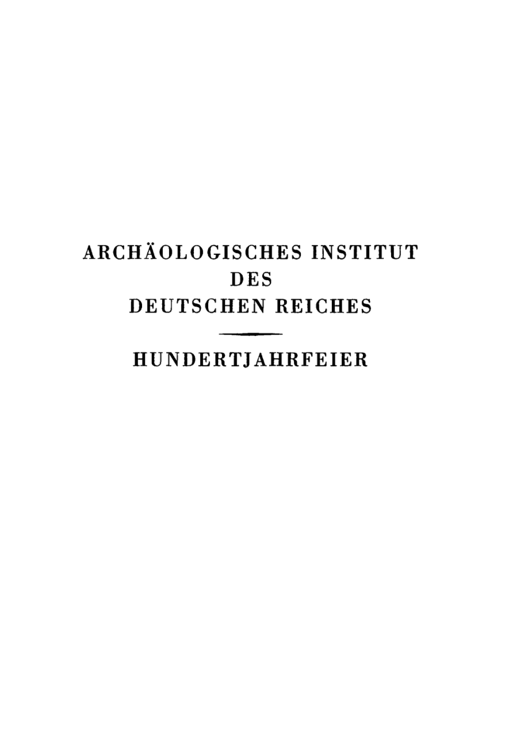 Bericht über die Hundertjahrfeier 21.–25. April, 1929 1st Edition