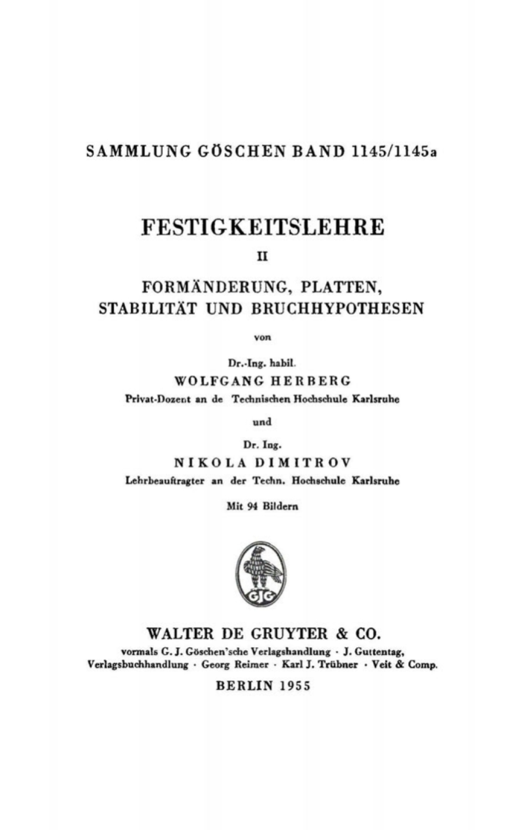 Formänderung, Platten, Stabilität und Bruchhypothesen 1st Edition