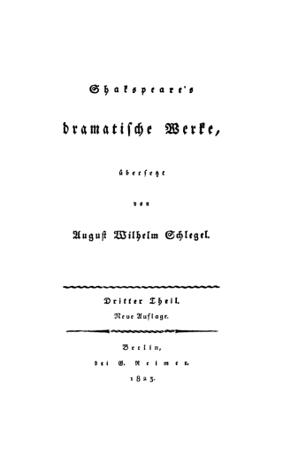 Cover image: Der Sturm. Hamlet, Prinz von Dänmark 1st edition 9783111294810