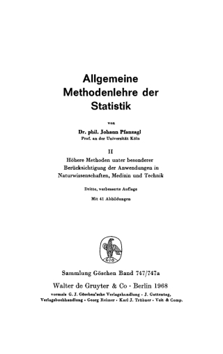 Cover image: Höhere Methoden unter besonderer Berücksichtigung der Anwendungen in Naturwissenschaften, Medizin und Technik 3rd edition 9783111295343
