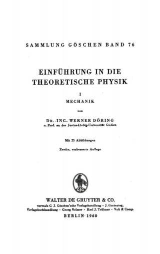Imagen de portada: Mechanik 2nd edition 9783111313696