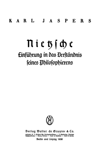 Imagen de portada: Nietzsche 1st edition 9783111168616