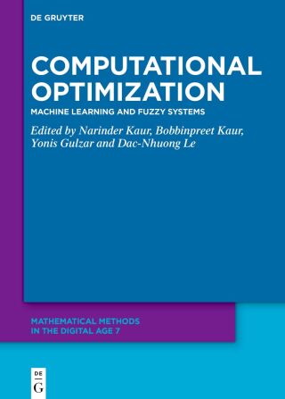 Imagen de portada: Computational Optimization 1st edition 9783119143769