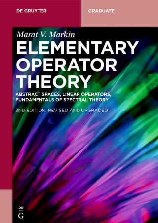 Imagen de portada: Elementary Operator Theory 2nd edition 9783112247761