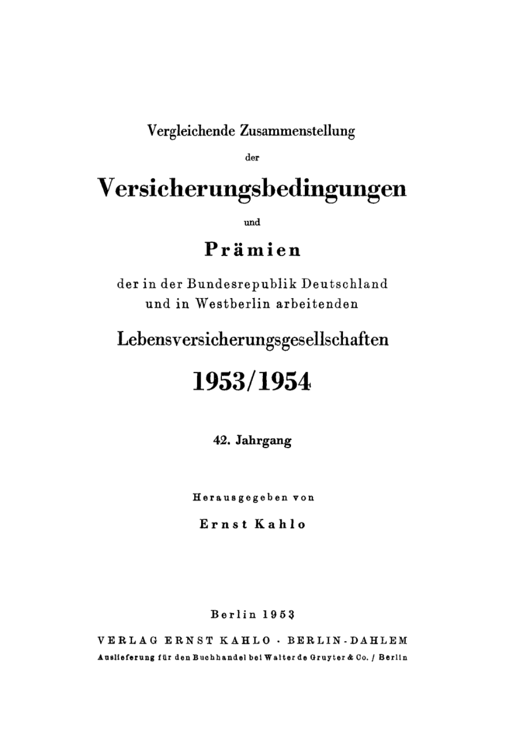 ISBN 9783112300978 product image for 1953/1954 - 1st Edition (eBook) | upcitemdb.com