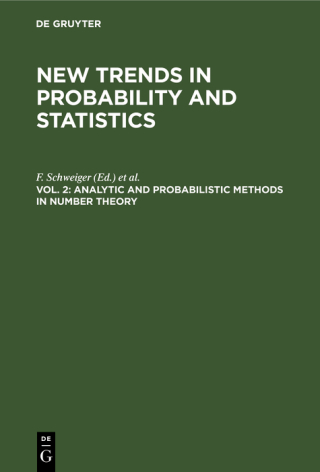 Imagen de portada: Analytic and Probabilistic Methods in Number Theory 1st edition 9783112303078
