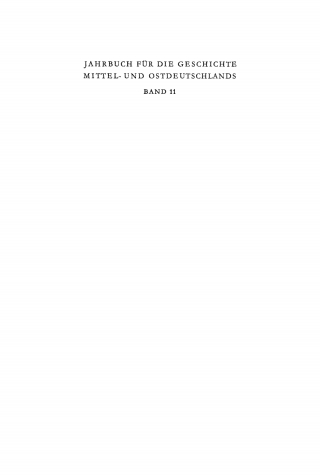 Cover image: 1962 1st edition 9783112303689