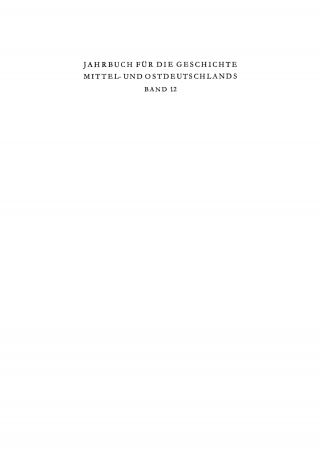 Imagen de portada: 1963 1st edition 9783112308530