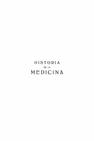 Cover image: Historia de la Medicina 2nd edition 9783112336274