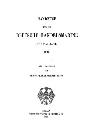 表紙画像: 1935 1st edition 9783112346112