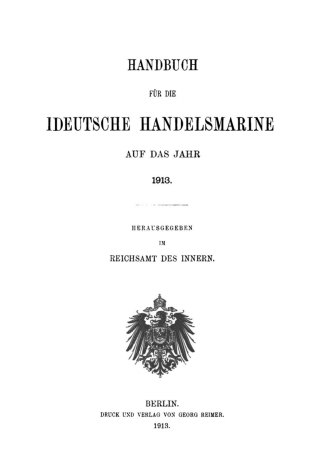 Imagen de portada: 1913 1st edition 9783112346297