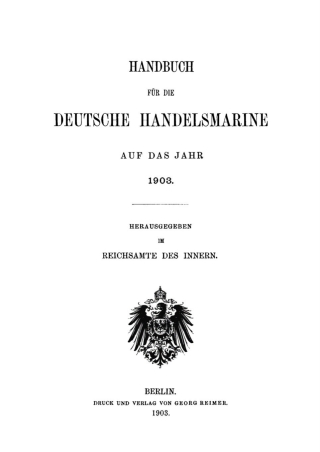 Imagen de portada: 1903 1st edition 9783112346815