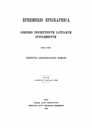 Imagen de portada: Accedunt tabulae tres 1st edition 9783112352595