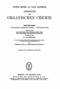 Titelbild: Cyclische Verbindungen. Naturstoffe, Teil 4: Naturstoffe von unbekannter oder nur teilweise bekannter Struktur. 2nd edition 9783112353011