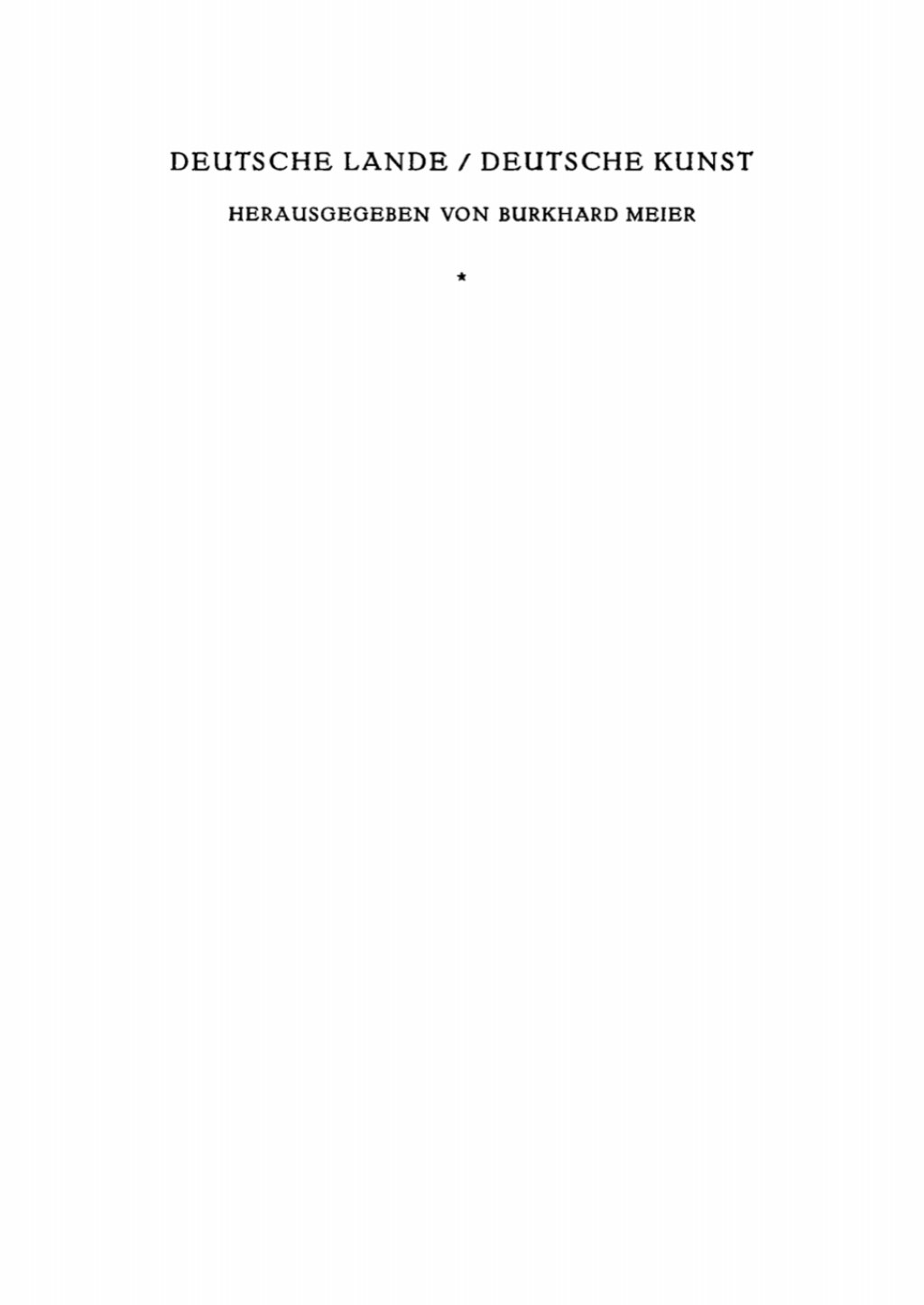 Lüneburg 1st Edition