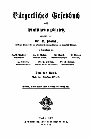 Cover image: Recht der Schuldverhältnisse 3rd edition 9783112364833