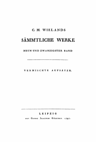 Imagen de portada: Vermischte Aufsätze 1st edition 9783112365410