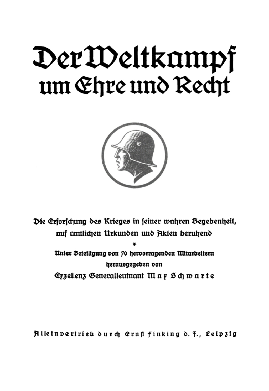 Der deutsche Landkrieg, Teil 1. Vom Kriegsbeginn bis zum Frühjahr 1915 1st Edition