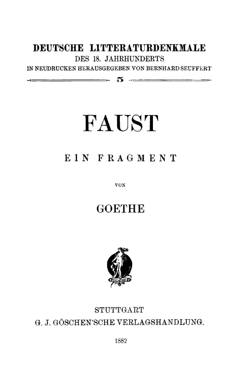 Faust - 1st Edition (eBook)