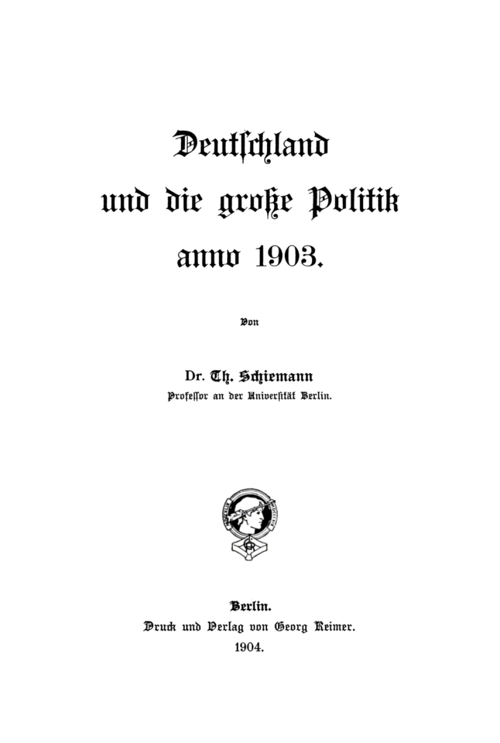 Anno 1903 1st Edition