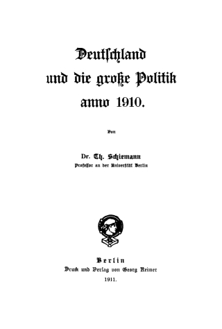 Imagen de portada: 1910 1st edition 9783112376737