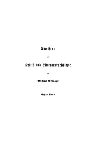 Cover image: Zur neueren Litteraturgeschichte 1st edition 9783112377697