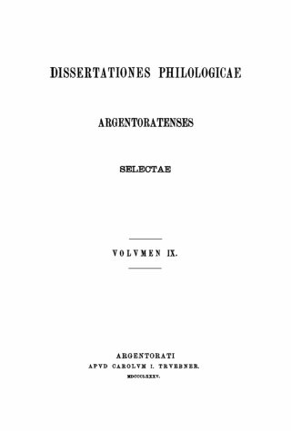 Imagen de portada: Volumen 9 1st edition 9783112378199