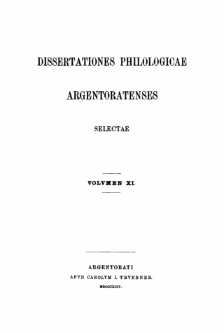 Cover image: Volumen XI 1st edition 9783112378359