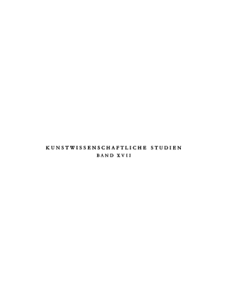 Cover image: Die Heutigen Aufgaben der Kunstwissenschaft 1st edition 9783112383292