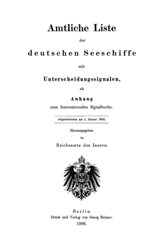 Imagen de portada: 1. Januar 1906 1st edition 9783112390276