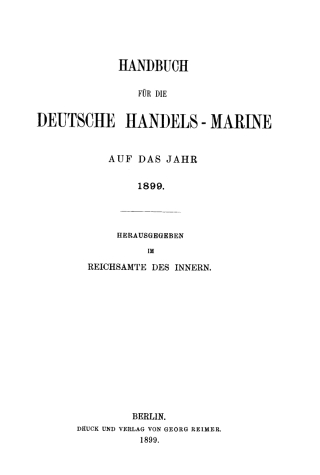 Imagen de portada: 1899 1st edition 9783112392157