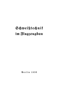 Cover image: Schweißtechnik im Flugzeugbau 1st edition 9783112407035