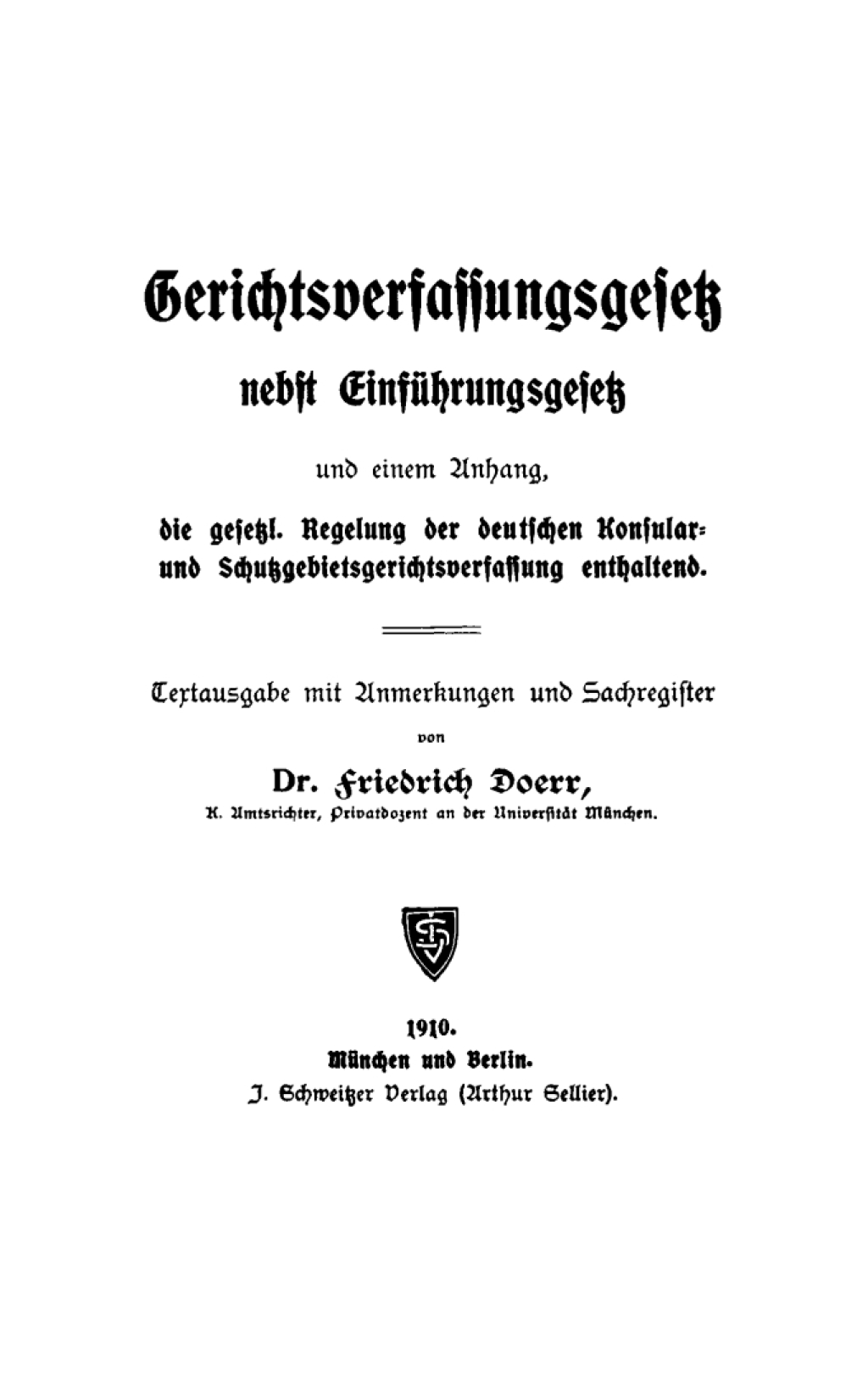 ISBN 9783112411513 product image for Gerichtsverfassungsgesetz - 1st Edition (eBook) | upcitemdb.com