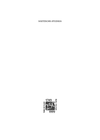Cover image: 1998 1st edition 9783112421598