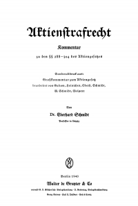 صورة الغلاف: Aktienstrafrecht 1st edition 9783112427118