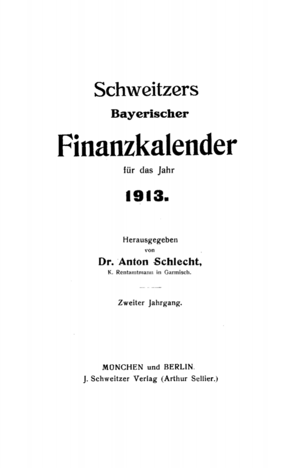 1913 1st Edition
