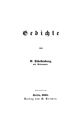 Immagine di copertina: Gedichte 1st edition 9783112430798