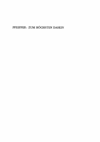 Omslagafbeelding: Zum Höchsten Dasein 1st edition 9783112434659