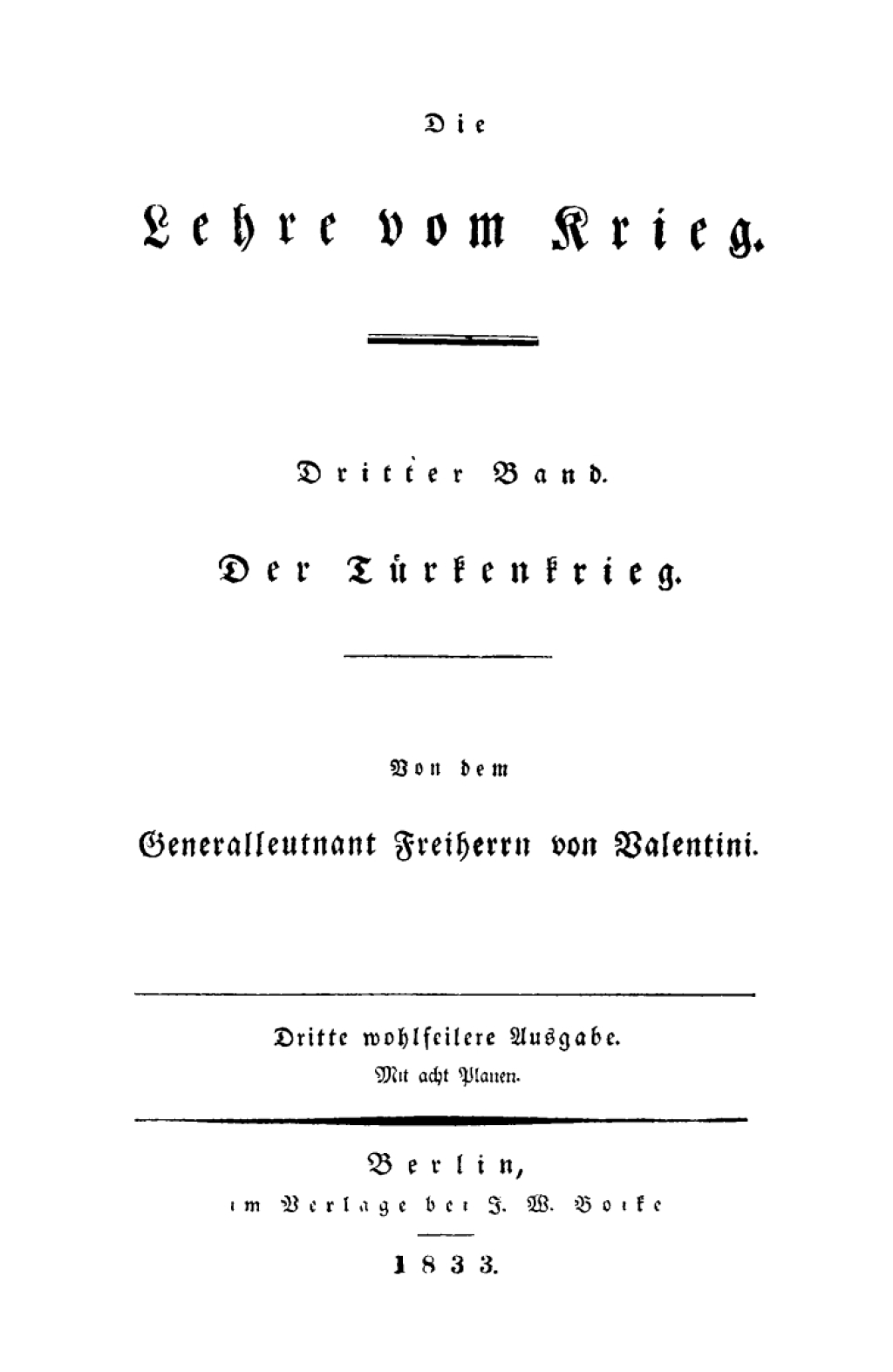 Der Türkenkrieg 3rd Edition