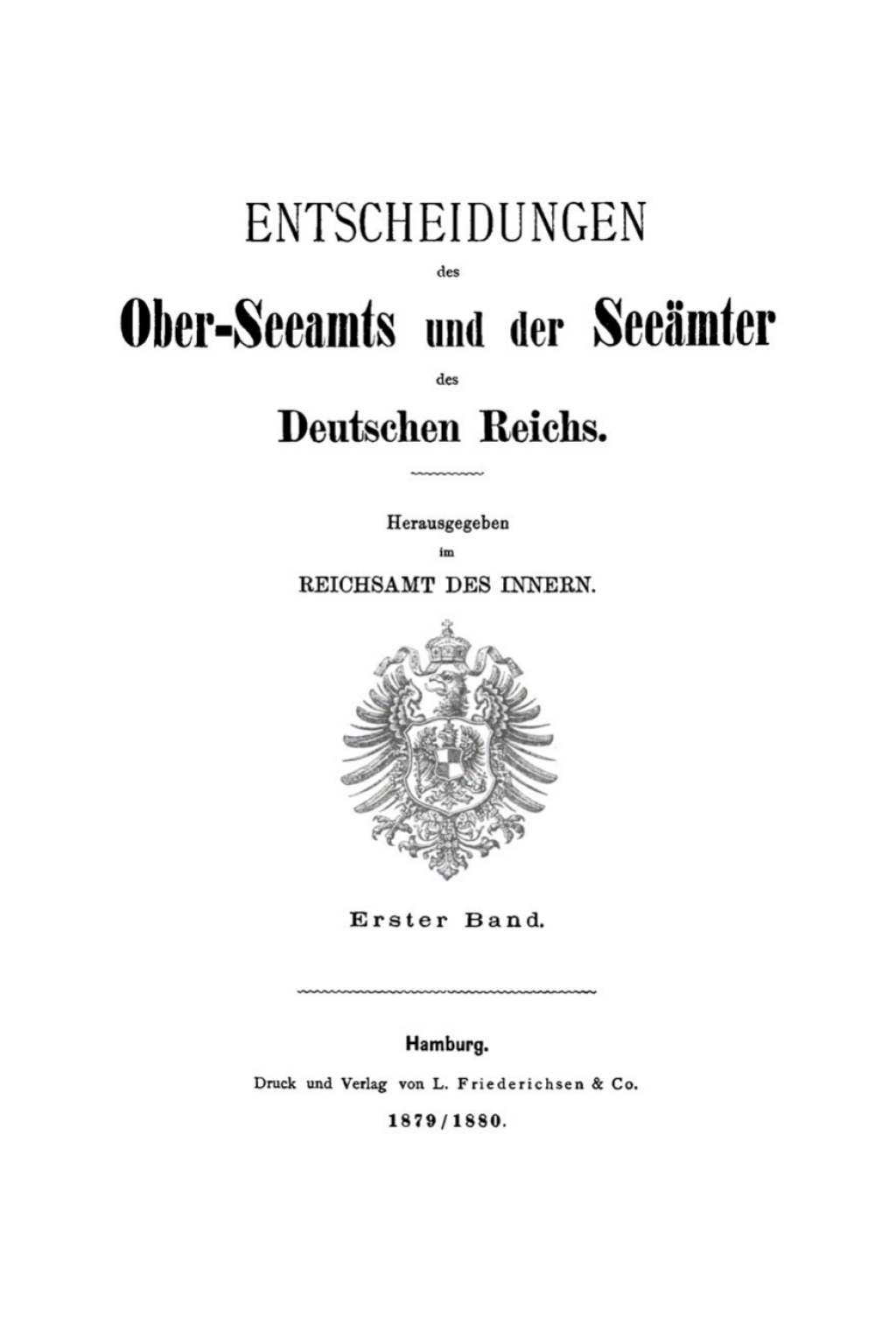 1879/1880 [Index] 1st Edition