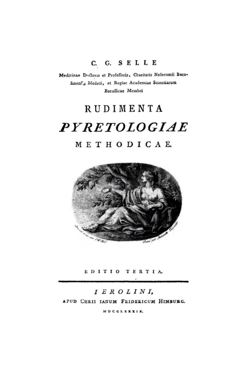 Rudimenta Pyretologiae methodicae 1st Edition