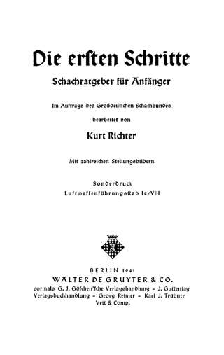 Imagen de portada: Die ersten Schritte 1st edition 9783112448274