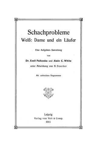 表紙画像: Schachprobleme Weiß: Dame und ein Läufer 1st edition 9783112450918
