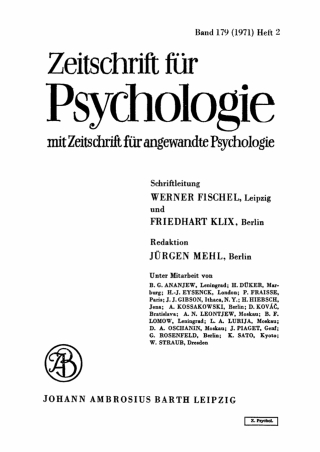Cover image: 1971 1st edition 9783112468777