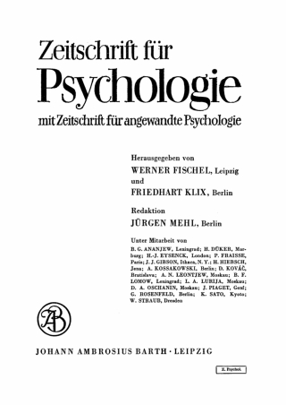 Cover image: 1970 1st edition 9783112468838