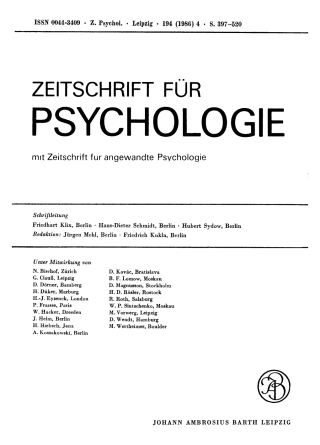 Imagen de portada: 1986 1st edition 9783112469675