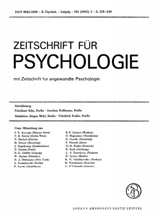 表紙画像: 1987 1st edition 9783112469712