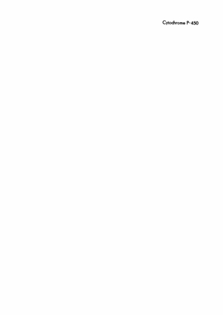 Immagine di copertina: Cytochrome P-450 1st edition 9783112471135
